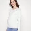 NURSING - BUTTON OPENING - Strickpullover - White 1 NURSING - BUTTON OPENING - Strickpullover - White -Anna Field Verkaufsgeschäft 01cf3af9e9aa4e77a51334105d7ea780