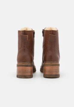Anna Field LEATHER WINTER BOOTIE - Snowboot/Winterstiefel - Cognac -Anna Field Verkaufsgeschäft 02ec5b1644d6448db67ec1d091ced726