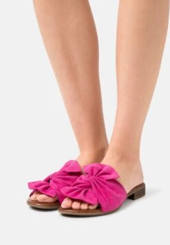 Anna Field LEATHER - Pantolette Flach - Pink -Anna Field Verkaufsgeschäft 06979fd7974e4075852acef09063e983