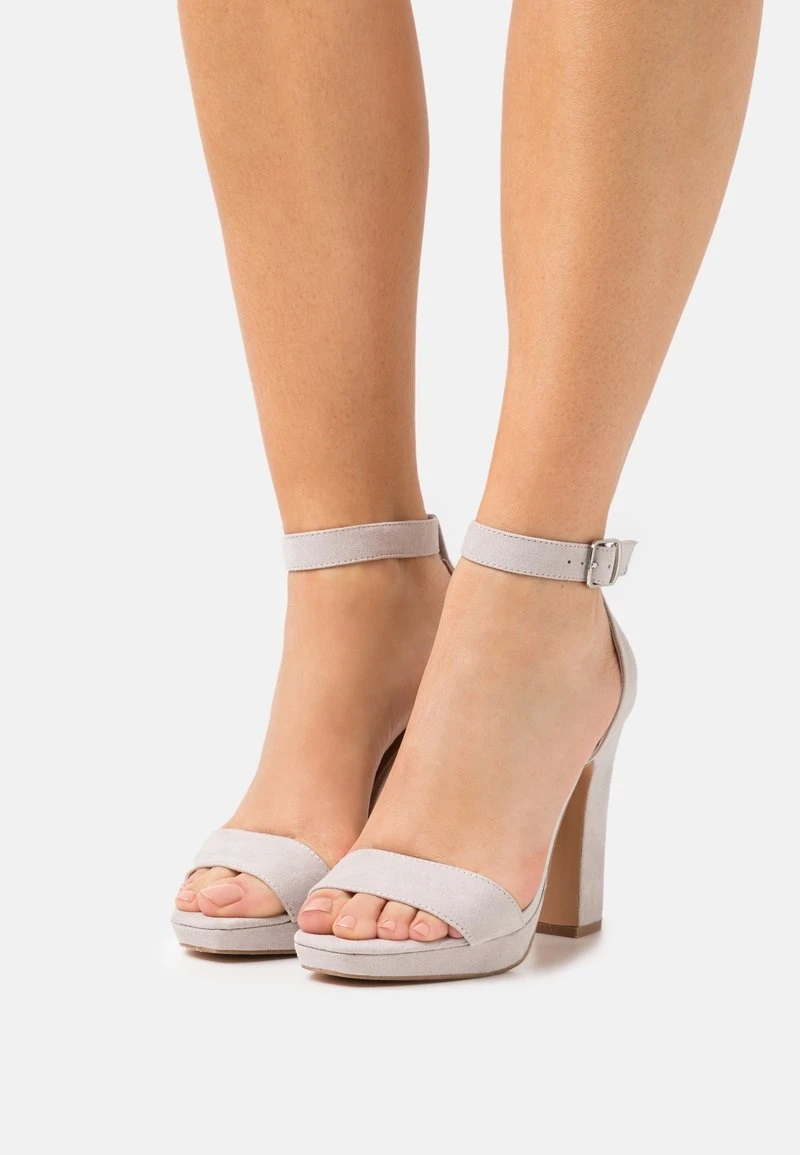 Anna Field High Heel Sandalette - Light Grey 3 Anna Field High Heel Sandalette - Light Grey