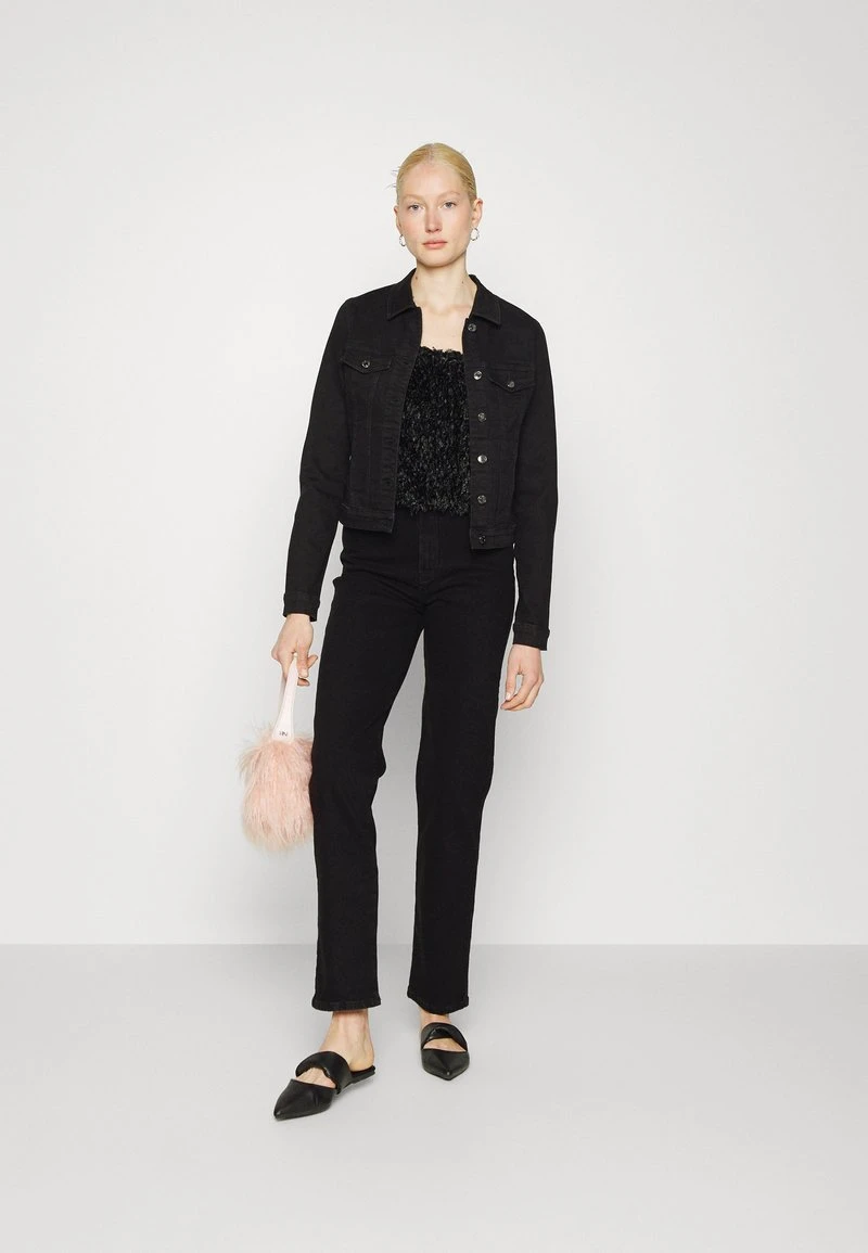 Jeans Straight Leg - Black Denim 4 Jeans Straight Leg - Black Denim – Bild 2