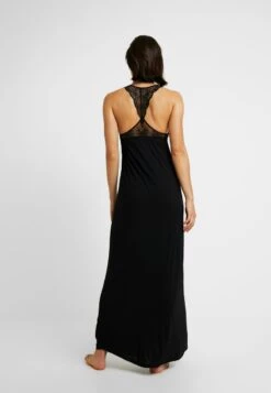 Anna Field ANNA LONG VISCOSE DRESS - Nachthemd - Black -Anna Field Verkaufsgeschäft 10e5b321d6434ffdbbb5d172b7ad7489