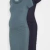 2 PACK - Etuikleid - Dark Blue/teal