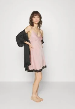 Anna Field Nachthemd - Pink/black -Anna Field Verkaufsgeschäft 175281647bb74e119c5a76f20e3e68d2