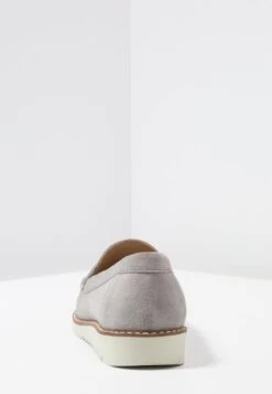Anna Field COMFORT LEATHER - Slipper - Grey -Anna Field Verkaufsgeschäft 1d452c65647c4743b75cfb866401bc2f