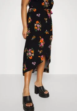 WRAP DRESS HIGH LOW HEM - Freizeitkleid - Black -Anna Field Verkaufsgeschäft 242557d0428e4e0096158a3046d02a42