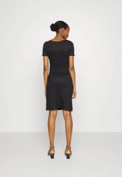SHORT SLEEVES RUCHED WAIST MINI FLARED DRESS - Jerseykleid - Black 10 SHORT SLEEVES RUCHED WAIST MINI FLARED DRESS - Jerseykleid - Black -Anna Field Verkaufsgeschäft 2adfa25012d34af7bc292437f6e55ebc