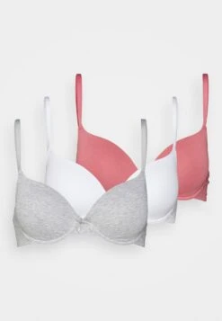 Anna Field SUNLIGHT 3PP TSHIRT BRA - Bügel BH - Pink/grey/white -Anna Field Verkaufsgeschäft 2dc08d5a17e5486e994df821bba6549b