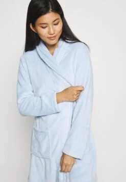 Anna Field LADIES PLUSH BATHROBE - Bademantel - Blue -Anna Field Verkaufsgeschäft 31ed8d417c8f4f52bb99a7a97a9dbba2