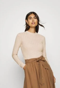 Anna Field Strickpullover - Light Tan Melange