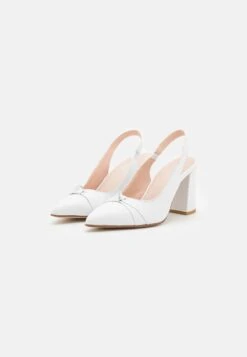 Anna Field LEATHER - Pumps - White -Anna Field Verkaufsgeschäft 3ce6a961d57a41608edc76469225a4ff