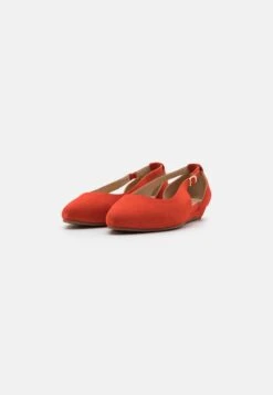 Anna Field LEATHER - Riemchenballerina - Red -Anna Field Verkaufsgeschäft 42e3280b4fc14830b7fa3fbbb4d7a34f