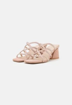 Anna Field LEATHER - Pantolette Hoch - Light Pink -Anna Field Verkaufsgeschäft 47c5baf369ff4979a510e7f90f0a72e3