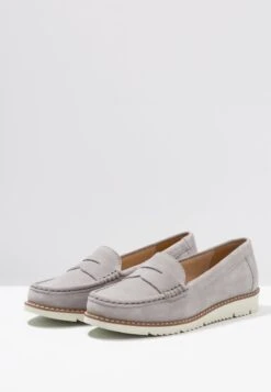 Anna Field COMFORT LEATHER - Slipper - Grey -Anna Field Verkaufsgeschäft 4c4570f7d8534c099ae427e8c80cf336