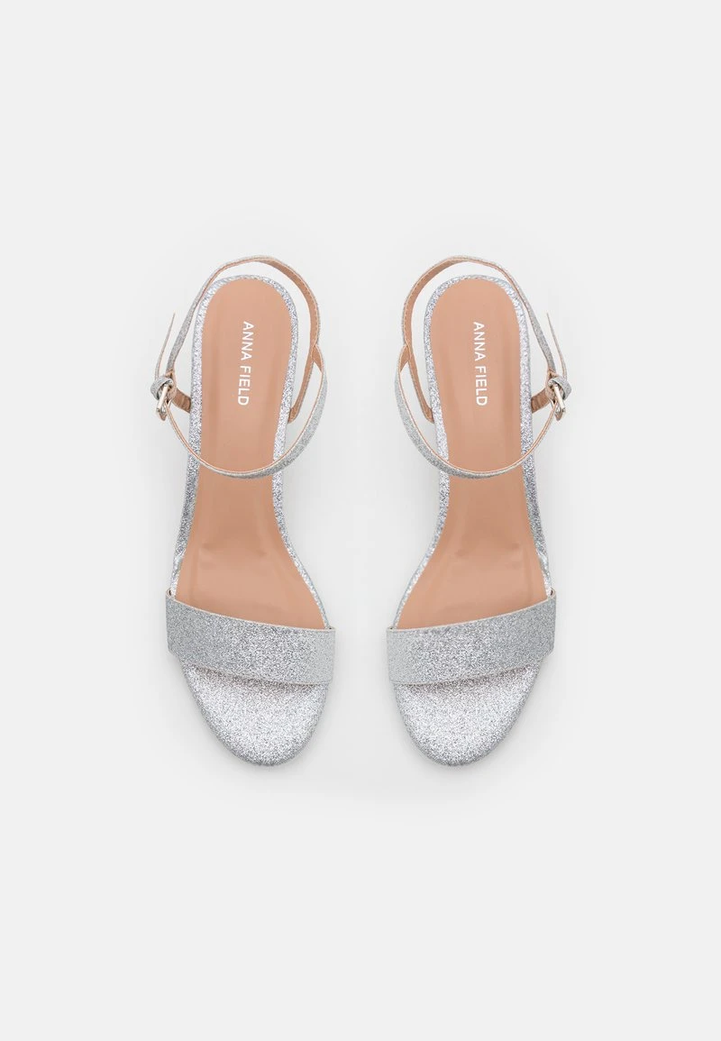 Anna Field Riemensandalette - Silver 7 Anna Field Riemensandalette - Silver – Bild 5