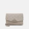 Anna Field LEATHER - Clutch - Taupe