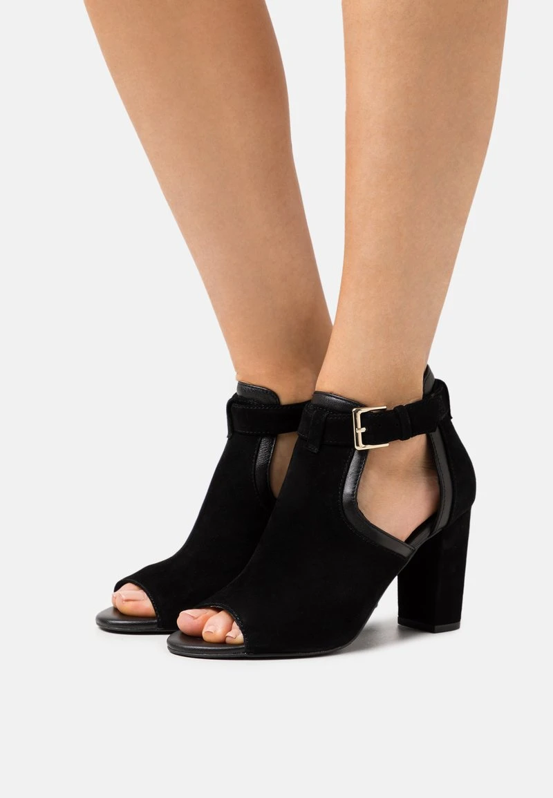 Anna Field LEATHER - Schaftsandale - Black 3 Anna Field LEATHER - Schaftsandale - Black