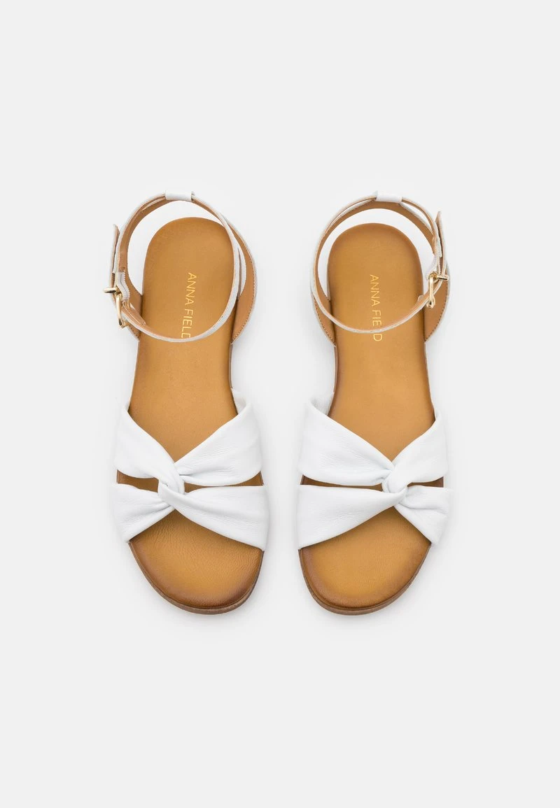 Anna Field LEATHER - Riemensandalette - White 8 Anna Field LEATHER - Riemensandalette - White – Bild 6