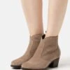 LEATHER - Cowboy-/Bikerstiefelette - Taupe -Anna Field Verkaufsgeschäft 5cb3a3cb9b874293b978d54ac3a730f2