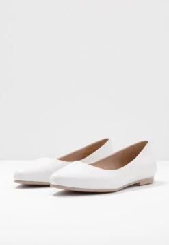 Anna Field LEATHER - Klassischer Ballerina - White -Anna Field Verkaufsgeschäft 5fa0643b433d408caa3b4cbb92838547
