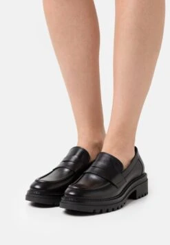 Anna Field LEATHER - Slipper - Black