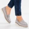 Anna Field COMFORT LEATHER - Slipper - Grey -Anna Field Verkaufsgeschäft 61e85a1c5cb746088ff827de456eb623
