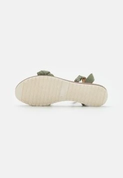 Anna Field LEATHER - Riemensandalette - Khaki -Anna Field Verkaufsgeschäft 6a6d0debcc654ef4a807436b6989af9c