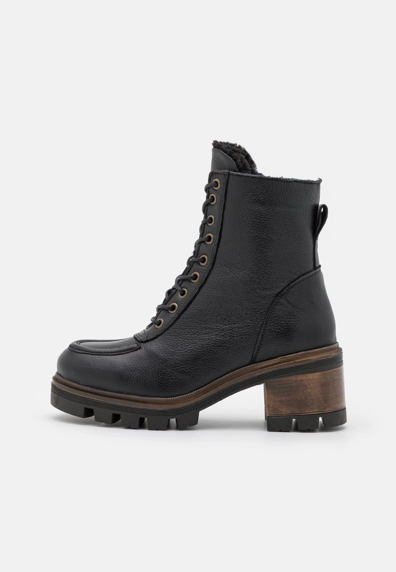 Anna Field LEATHER WINTER BOOTIE - Snowboot/Winterstiefel - Black 4 Anna Field LEATHER WINTER BOOTIE - Snowboot/Winterstiefel - Black – Bild 2