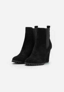 Anna Field LEATHER WINTER BOOT - High Heel Stiefelette - Black -Anna Field Verkaufsgeschäft 7ad8d44581764db18aa31cc7f18bef8a