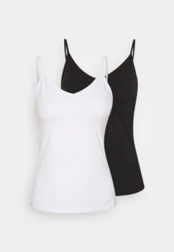 Anna Field 2 PACK - Top - White/black -Anna Field Verkaufsgeschäft 82768e9c0f0649f69dfbab1e305feefe
