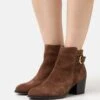 Anna Field LEATHER - Ankle Boot - Cognac