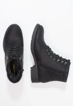 Anna Field WINTER BOOT - Schnürstiefelette - Black -Anna Field Verkaufsgeschäft 8b6d960fcd704d99b897b271af4e57e6