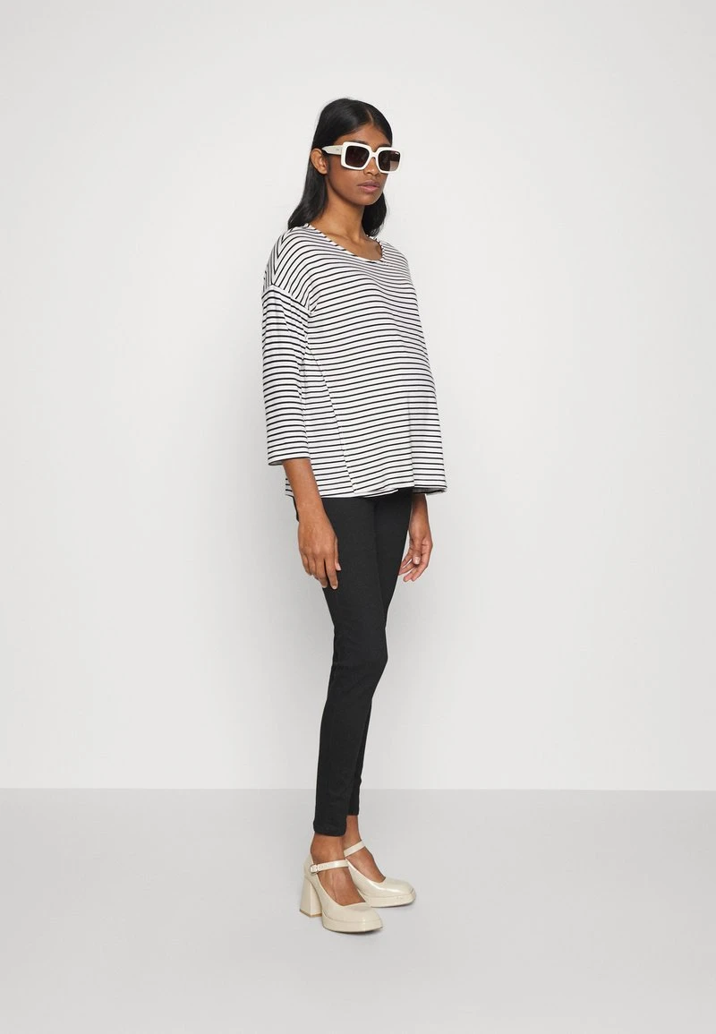 Langarmshirt - Black/white 4 Langarmshirt - Black/white – Bild 2