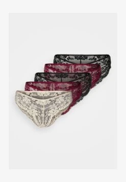 Anna Field 5 PACK - Slip - Black/red/nude -Anna Field Verkaufsgeschäft 9651dcf60a24428188d56d9896ab5581