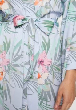 Anna Field FLORAL ROBE - Bademantel - Blue -Anna Field Verkaufsgeschäft 997130518deb46f2bc1f996a410ba74e