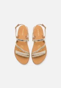 Anna Field LEATHER - Riemensandalette - Gold -Anna Field Verkaufsgeschäft 9af15b5af11a4c008b8f1b1731c02a01