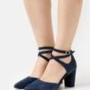 Anna Field LEATHER - High Heel Pumps - Dark Blue