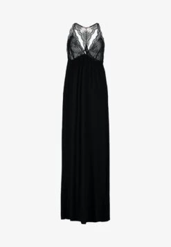 Anna Field ANNA LONG VISCOSE DRESS - Nachthemd - Black -Anna Field Verkaufsgeschäft a29eb6fb26b74df3b7d7c4a763c5ddc9