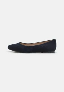 Anna Field LEATHER - Klassischer Ballerina - Dark Blue -Anna Field Verkaufsgeschäft a4079125809445c1885d5c60e8799c83