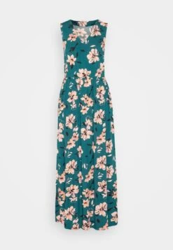 Anna Field Maxikleid - Dark Green/pink -Anna Field Verkaufsgeschäft a73ea3f57bac494981bebf50dc4aeb2e