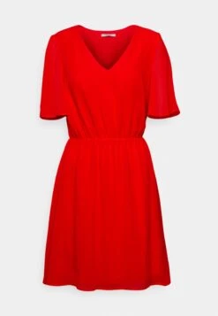 Anna Field V-NECK SLEEVE DRESS - Freizeitkleid - Dark Blue/pink -Anna Field Verkaufsgeschäft a9a2023bf18245a081909e1676b772a5