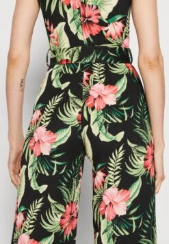 Anna Field Jumpsuit - Black/green -Anna Field Verkaufsgeschäft ae8b55d19d05434391a8a296ab3da33e