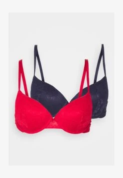 Anna Field 2 PACK - Bügel BH - Blue/red -Anna Field Verkaufsgeschäft b57be694f5da44abae8792d230ccfc41