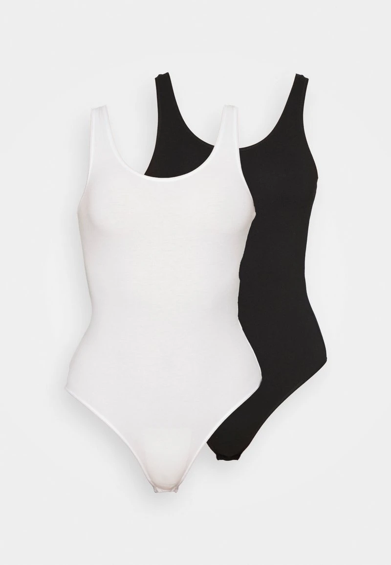 Anna Field 2 PACK - Body - Black/white 7 Anna Field 2 PACK - Body - Black/white – Bild 5