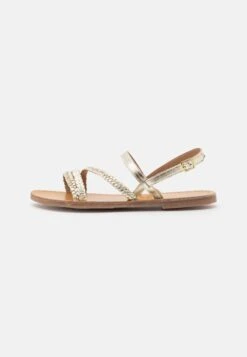 Anna Field LEATHER - Riemensandalette - Gold -Anna Field Verkaufsgeschäft b7bb1c943f5a42228078216447eca907