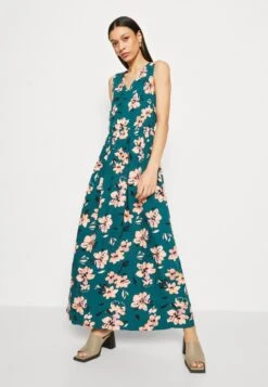 Anna Field Maxikleid - Dark Green/pink -Anna Field Verkaufsgeschäft baa227ce9a894cf9a0af24e94c9b805b