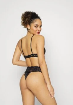 Anna Field 5PP HIGH RISE LACE THONG - String - Black -Anna Field Verkaufsgeschäft cc6ce3dcb90042069d6fa0a1614ccbd7