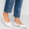 Anna Field LEATHER - Klassischer Ballerina - White -Anna Field Verkaufsgeschäft d266033781bd4154888e9b1652957290