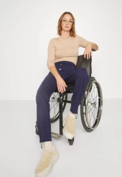 Anna Field Stoffhose - Dark Blue -Anna Field Verkaufsgeschäft d4acf861cab64480bf050a61c8537486