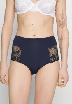 Anna Field 2 PACK - Slip - Dark Blue/white -Anna Field Verkaufsgeschäft d8fc5c34fe044fd69e1800bc1e492cff